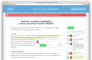 Glider's Contract Management & Collaboration Workflow
